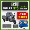 Volta VT5 72V 78Ah LiFePO4 Lityum Akü – Smart Bluetooth Özellikli Batarya
