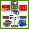 Yuki Amy Mini 72V 105Ah LiFePO4 Lityum Akü – Smart Bluetooth Özellikli
