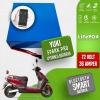 Yuki Spark PRO 72 Volt 36 Amper Smart Bluetooth Özellikli LiFePO4 Batarya